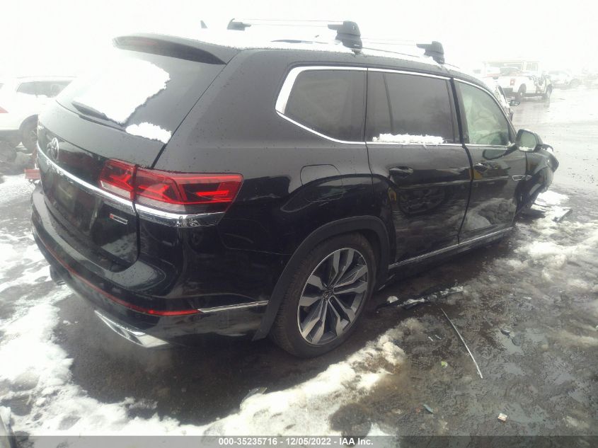 2022 VOLKSWAGEN ATLAS 3.6L V6 SEL PREMIUM VIN: 1V2FR2CA0NC518615