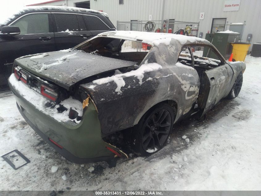 2022 DODGE CHALLENGER R/T SCAT PACK VIN: 2C3CDZFJ1NH175550