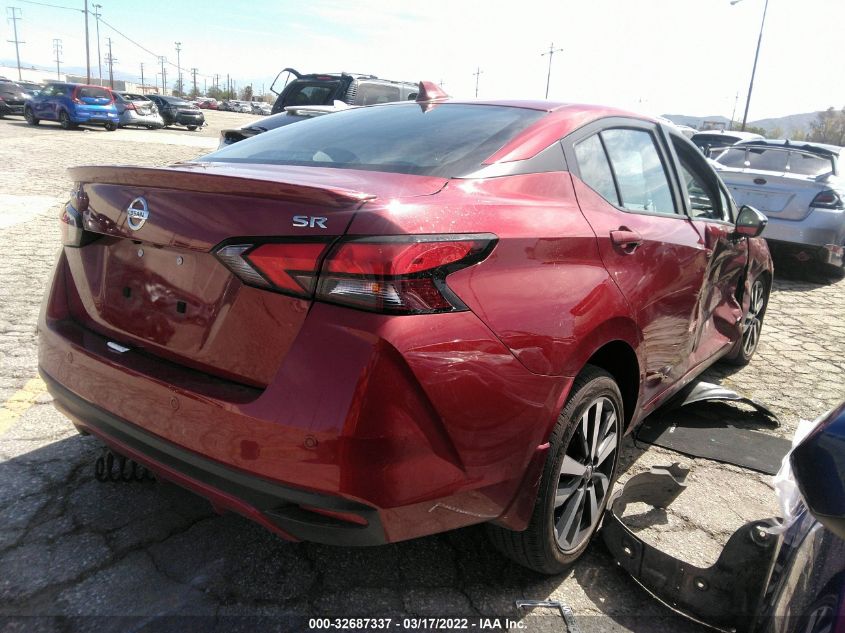 2021 NISSAN VERSA SR VIN: 3N1CN8FV5ML925675