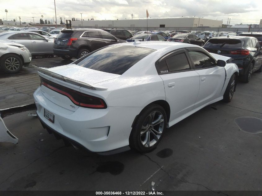 2021 DODGE CHARGER R/T VIN: 2C3CDXCT7MH504809