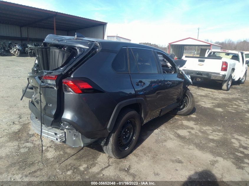 2022 TOYOTA RAV4 LE VIN: 2T3H1RFV0NC174632