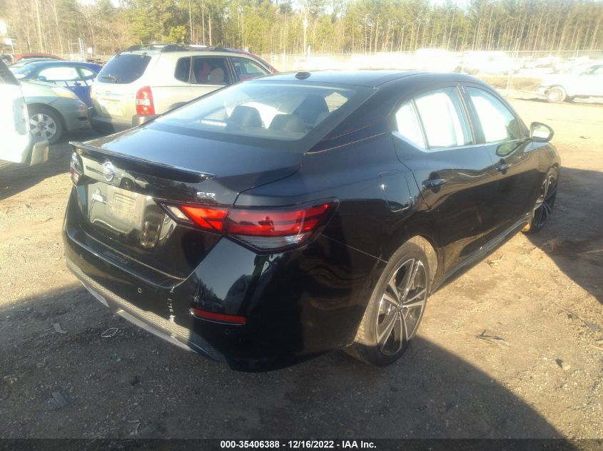 2022 NISSAN SENTRA SR VIN: 3N1AB8DV1NY202414