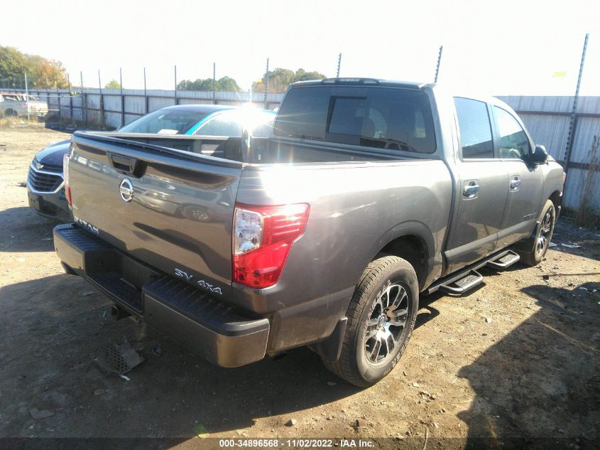 2021 NISSAN TITAN SV VIN: 1N6AA1ED0MN509305