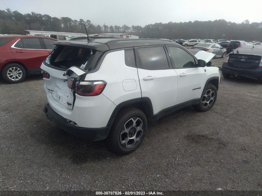 2022 JEEP COMPASS TRAILHAWK VIN: 3C4NJDDB6NT126556