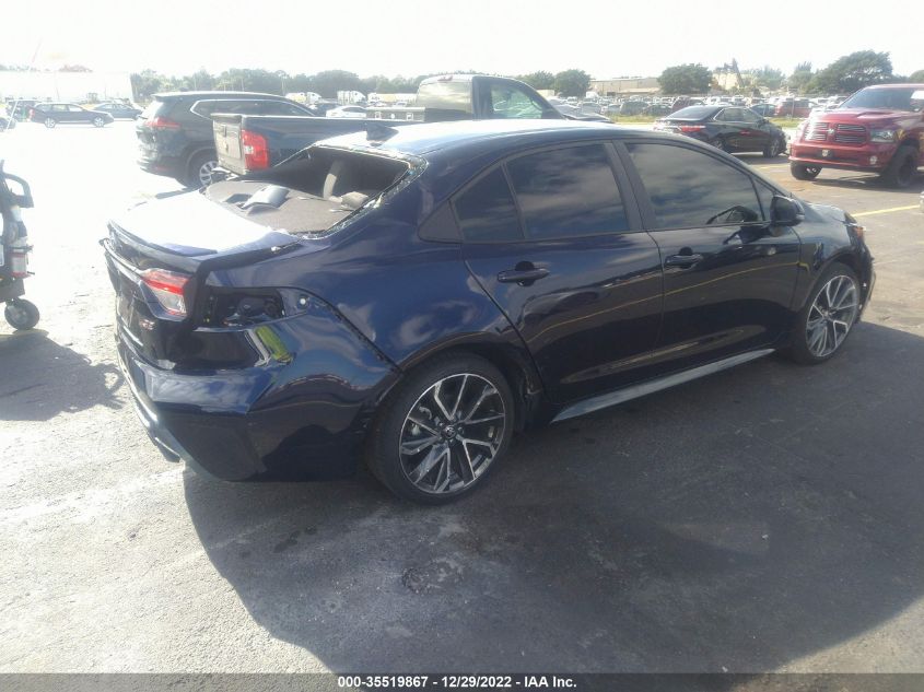 2022 TOYOTA COROLLA SE/SE NIGHTSHADE/APEX SE VIN: 5YFS4MCE2NP129270
