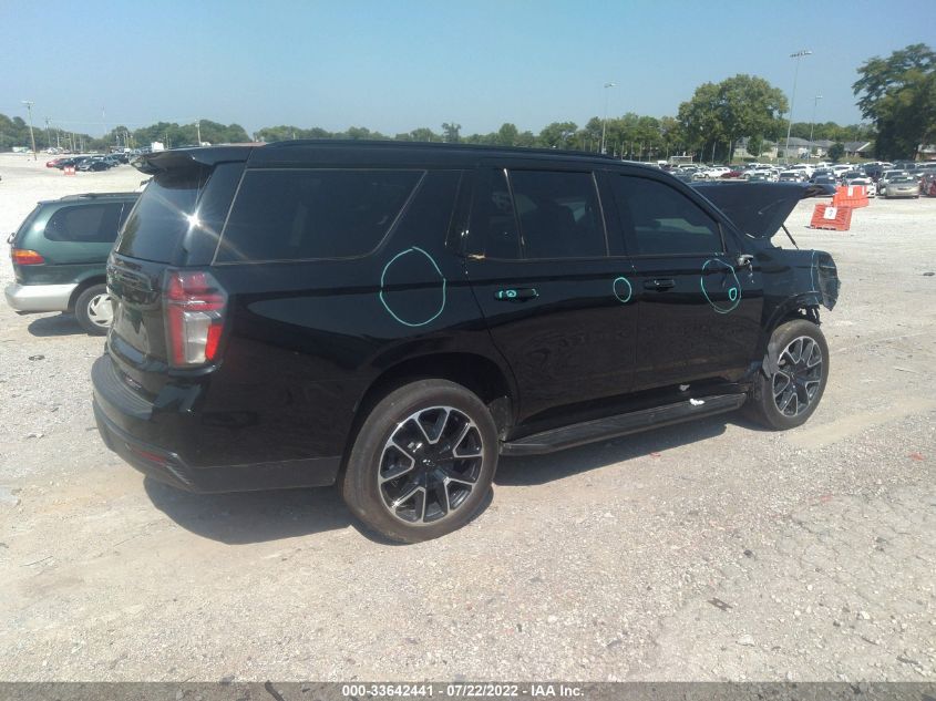 2021 CHEVROLET TAHOE RST VIN: 1GNSKRKD4MR292848