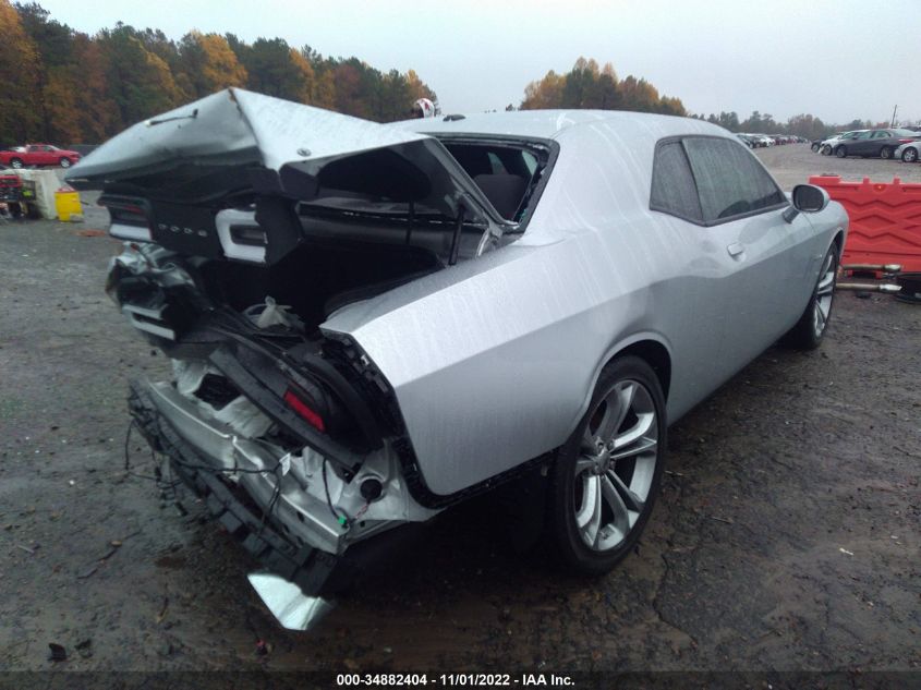 2022 DODGE CHALLENGER R/T VIN: 2C3CDZBT5NH148813
