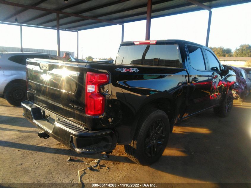 2022 CHEVROLET SILVERADO 1500 LTD CUSTOM VIN: 3GCPYBEK4NG180731