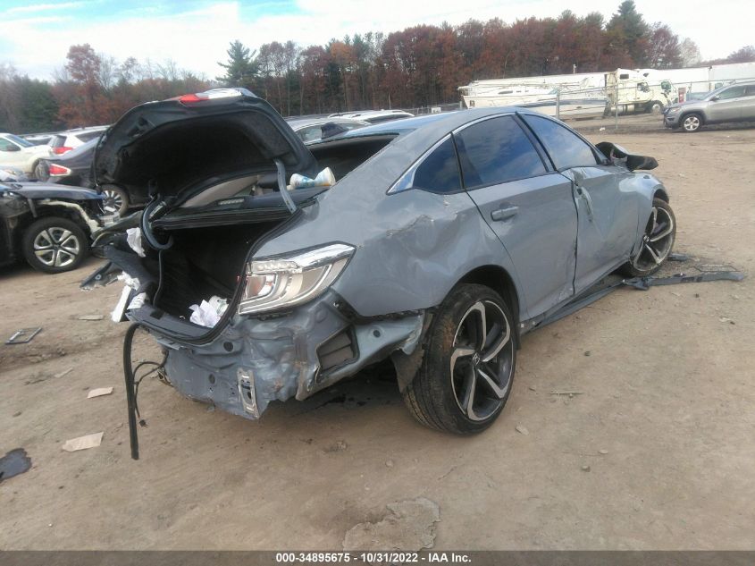 2022 HONDA ACCORD SEDAN SPORT SE VIN: 1HGCV1F4XNA007541