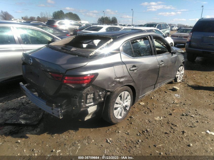 2022 NISSAN SENTRA S VIN: 3N1AB8BV9NY310802