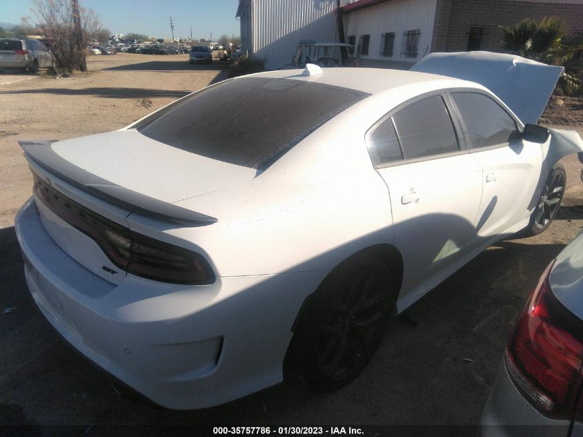 2022 DODGE CHARGER GT VIN: 2C3CDXHG9NH213838