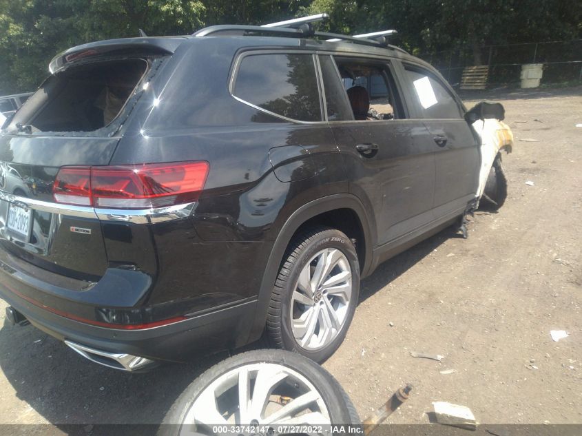 2022 VOLKSWAGEN ATLAS 3.6L V6 SE W/TECHNOLOGY VIN: 1V2HR2CAXNC539786