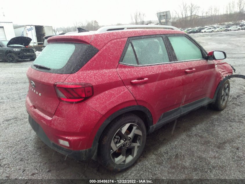 2022 HYUNDAI VENUE SEL VIN: KMHRC8A36NU175533