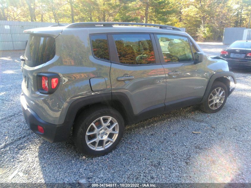2022 JEEP RENEGADE LATITUDE VIN: ZACNJDB16NPN63584