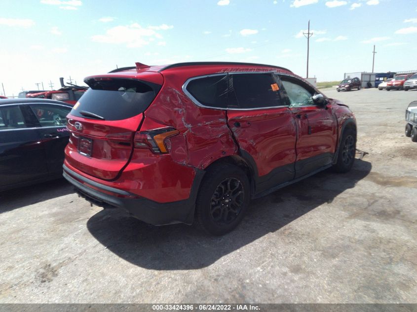 2022 HYUNDAI SANTA FE SEL/XRT VIN: 5NMS64AJ0NH453595