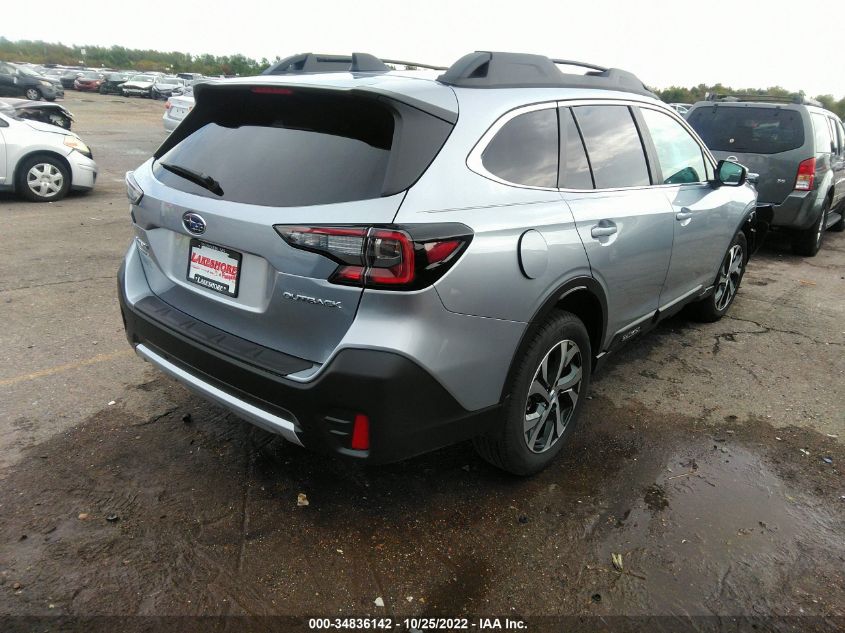 2022 SUBARU OUTBACK LIMITED VIN: 4S4BTANC0N3128202