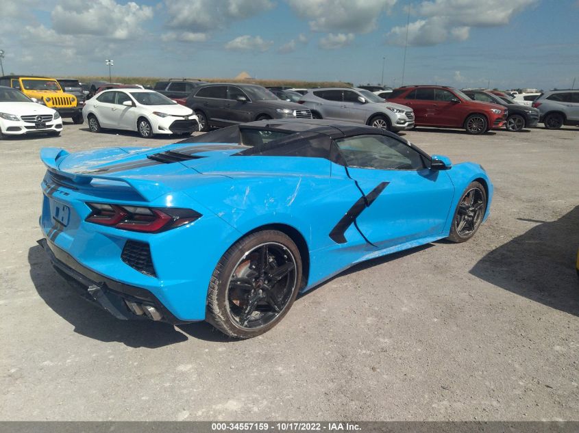 2023 CHEVROLET CORVETTE 3LT VIN: 1G1YC3D4XP5102131
