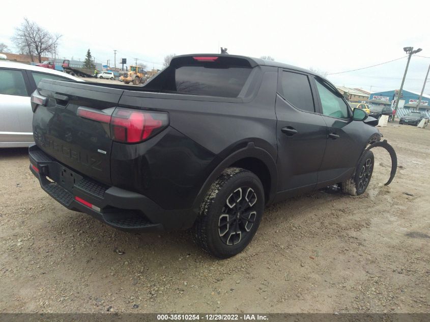 2022 HYUNDAI SANTA CRUZ SEL VIN: 5NTJBDAE7NH003036