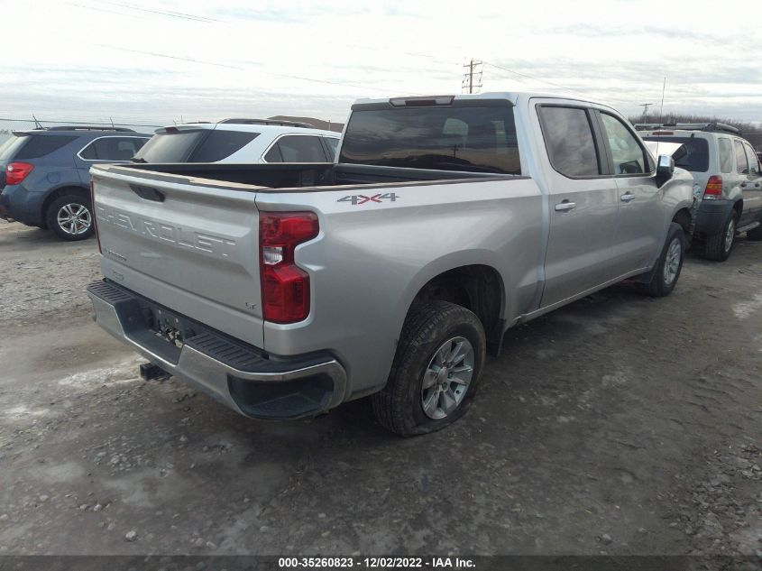 2021 CHEVROLET SILVERADO 1500 LT VIN: 3GCUYDED5MG106667