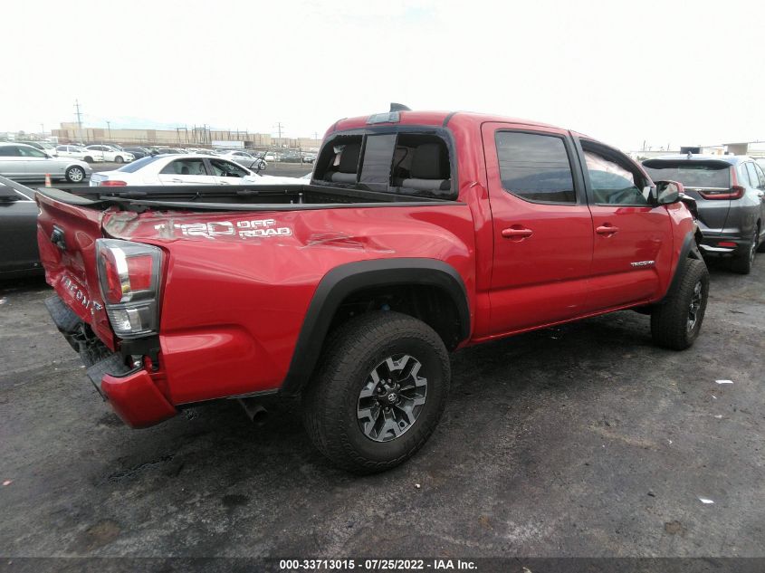 2022 TOYOTA TACOMA 2WD SR5/TRD SPORT VIN: 3TMAZ5CN1NM185324