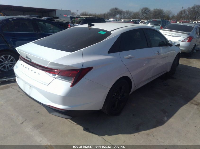 2021 HYUNDAI ELANTRA SEL VIN: 5NPLS4AG4MH033957