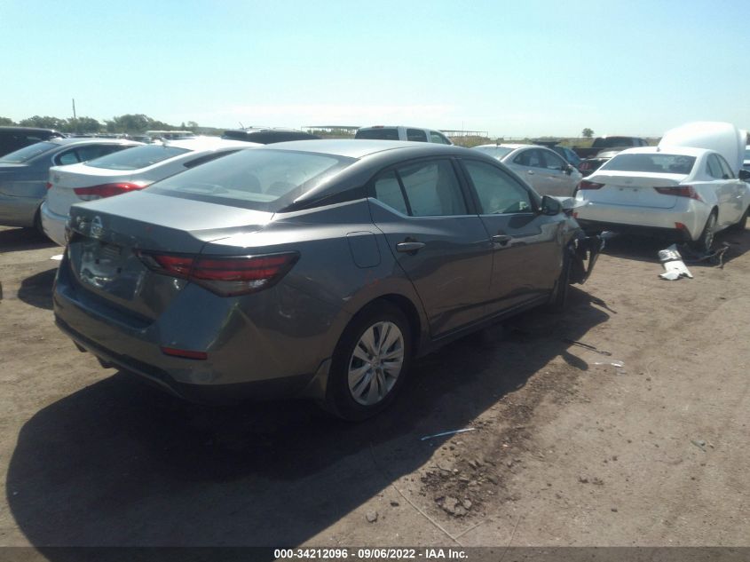 2021 NISSAN SENTRA S VIN: 3N1AB8BV2MY265748