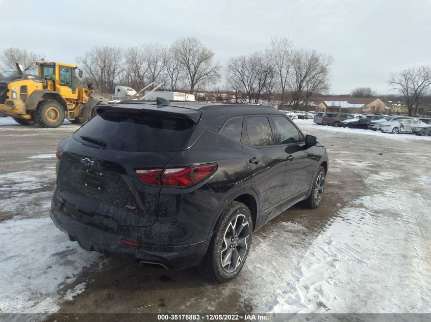 2021 CHEVROLET BLAZER RS VIN: 3GNKBKRS7MS544570