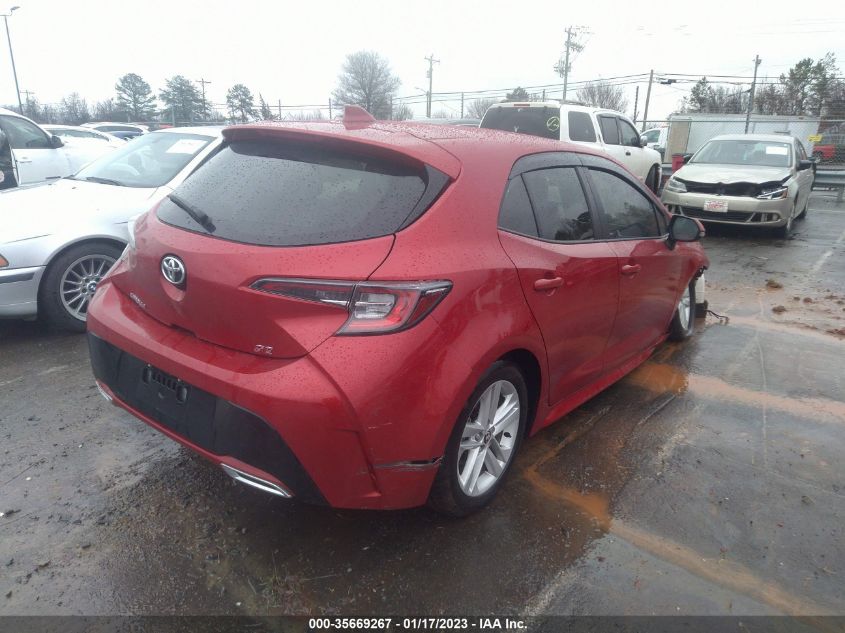 2021 TOYOTA COROLLA HATCHBACK SE/XSE VIN: JTNB4MBE2M3138815