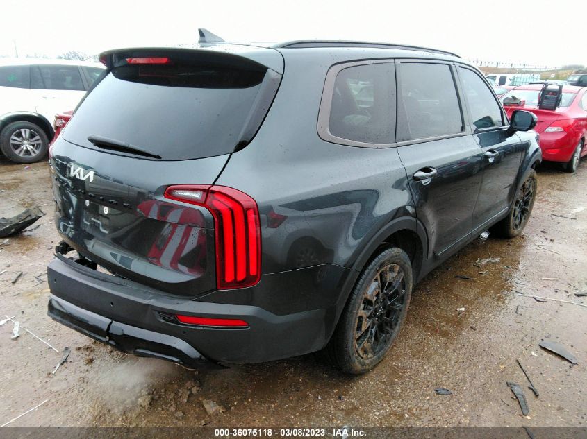 2022 KIA TELLURIDE SX VIN: 5XYP5DHC6NG303629