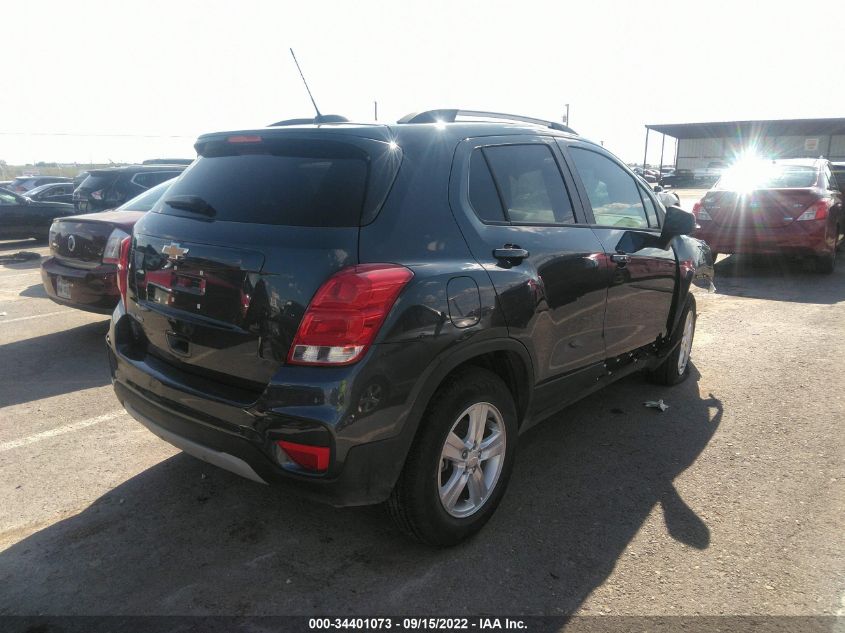 2022 CHEVROLET TRAX LT VIN: KL7CJPSM2NB511592