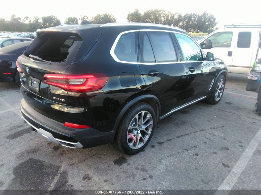 2022 BMW X5 SDRIVE40I VIN: 5UXCR4C00N9M69340