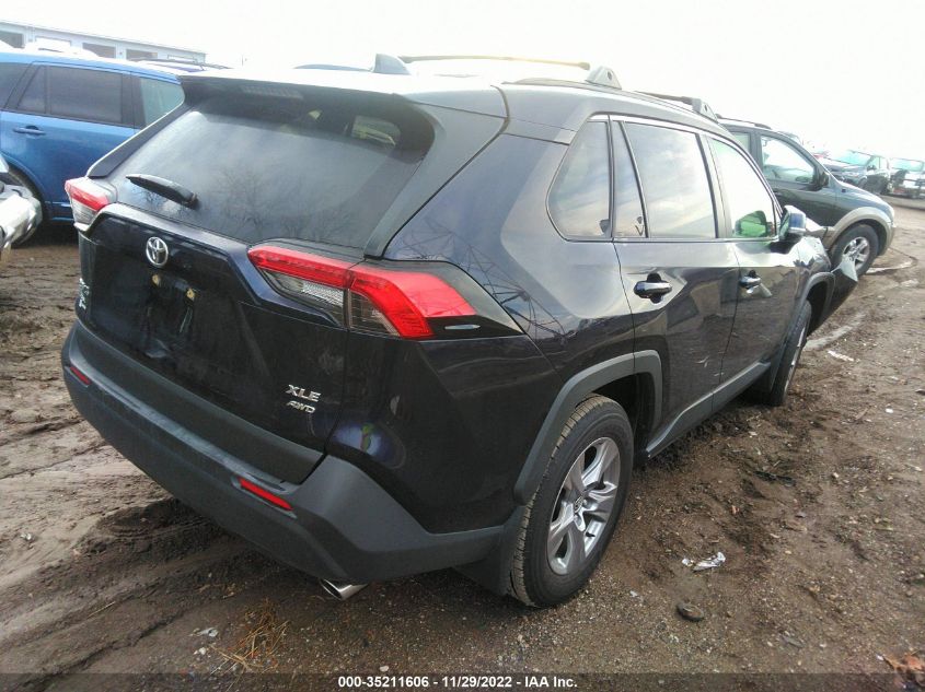 2022 TOYOTA RAV4 XLE VIN: JTMP1RFV4ND086514