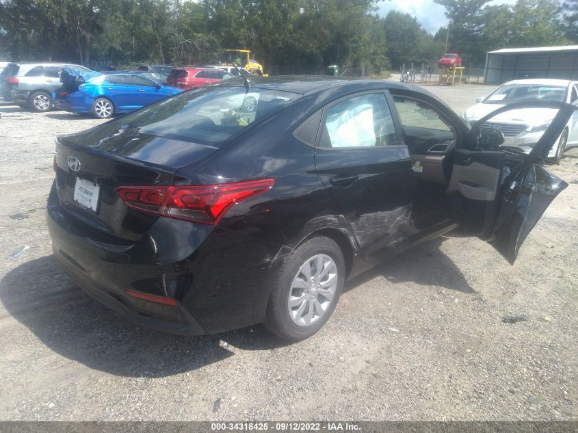 2022 HYUNDAI ACCENT SE VIN: 3KPC24A66NE181296
