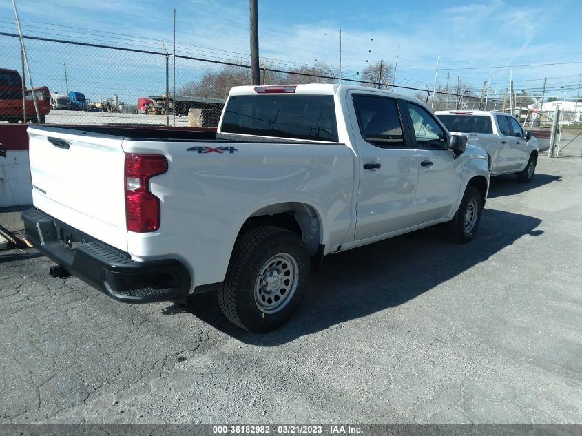 2023 CHEVROLET SILVERADO 1500 WORK TRUCK VIN: 1GCPDAEK2PZ230695