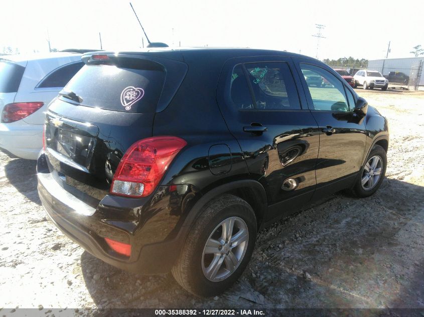 2020 CHEVROLET TRAX LS VIN: KL7CJKSB2LB324593