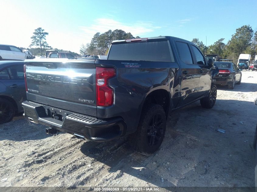 2021 CHEVROLET SILVERADO 1500 CUSTOM TRAIL BOSS VIN: 1GCPYCEF1MZ341799