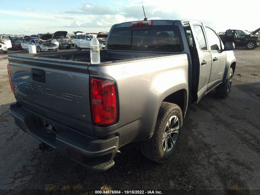 2021 CHEVROLET COLORADO 4WD Z71 VIN: 1GCGTDEN6M1173992