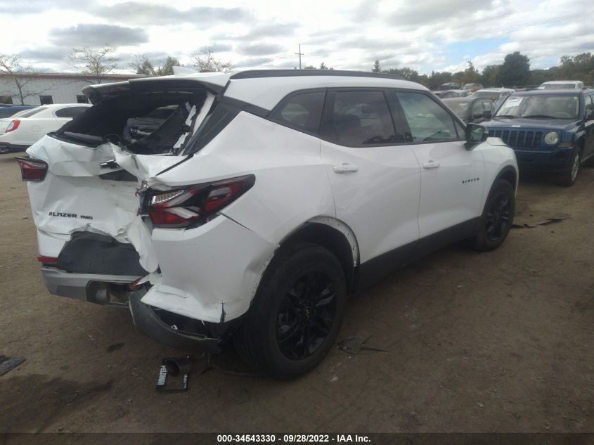 2021 CHEVROLET BLAZER LT VIN: 3GNKBHRS5MS520075