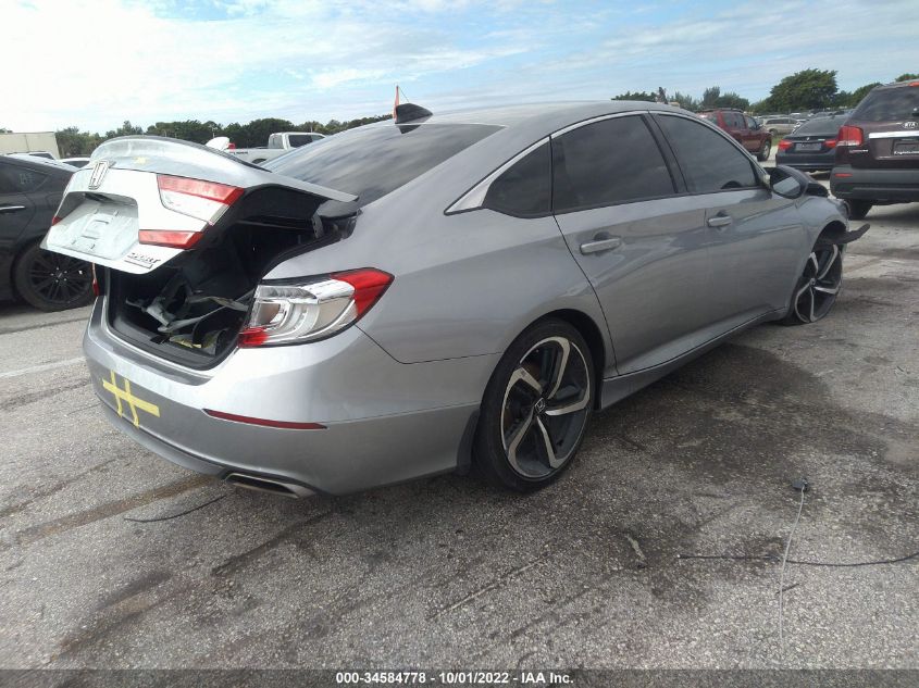 2022 HONDA ACCORD SEDAN SPORT SE VIN: 1HGCV1F4XNA056593