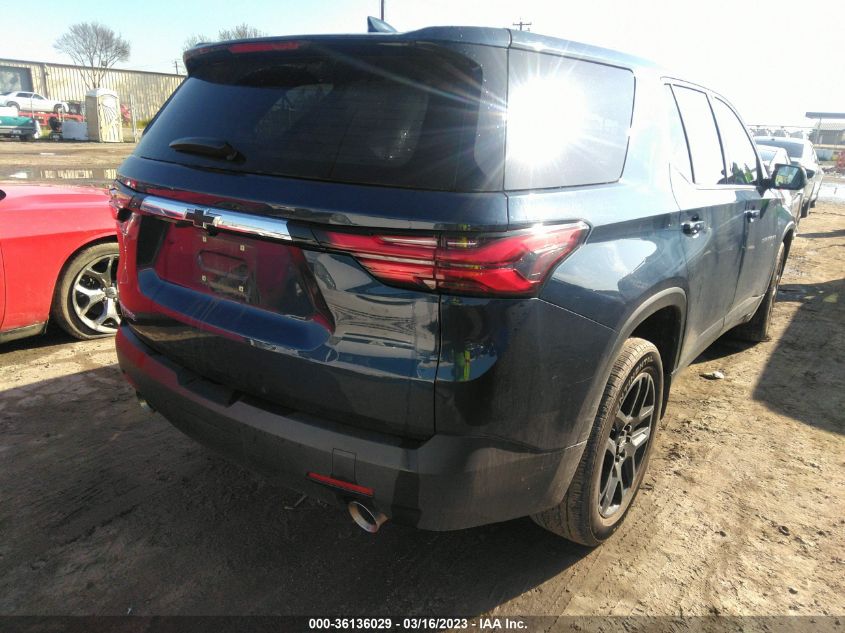 2022 CHEVROLET TRAVERSE LS VIN: 1GNERFKW6NJ100550