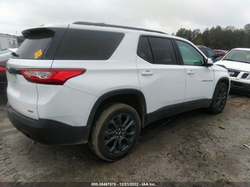 2021 CHEVROLET TRAVERSE RS VIN: 1GNERJKW1MJ233038
