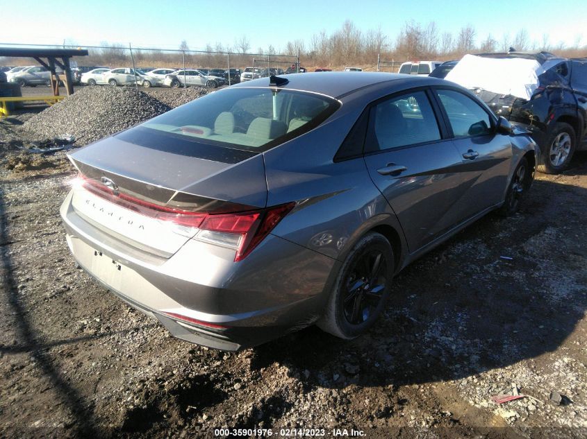 2022 HYUNDAI ELANTRA SEL VIN: KMHLM4AG4NU295653