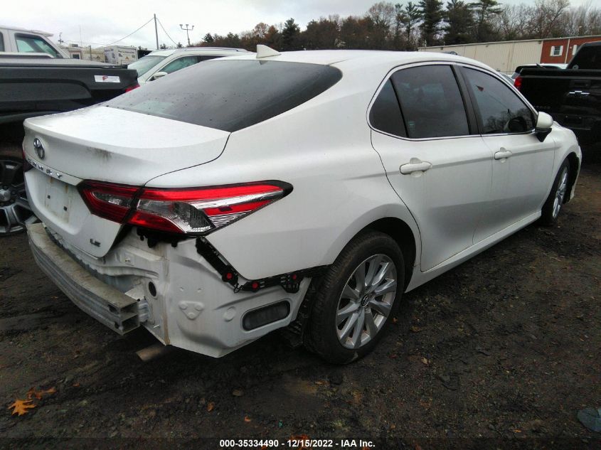 2020 TOYOTA CAMRY LE VIN: 4T1C11AK0LU887768