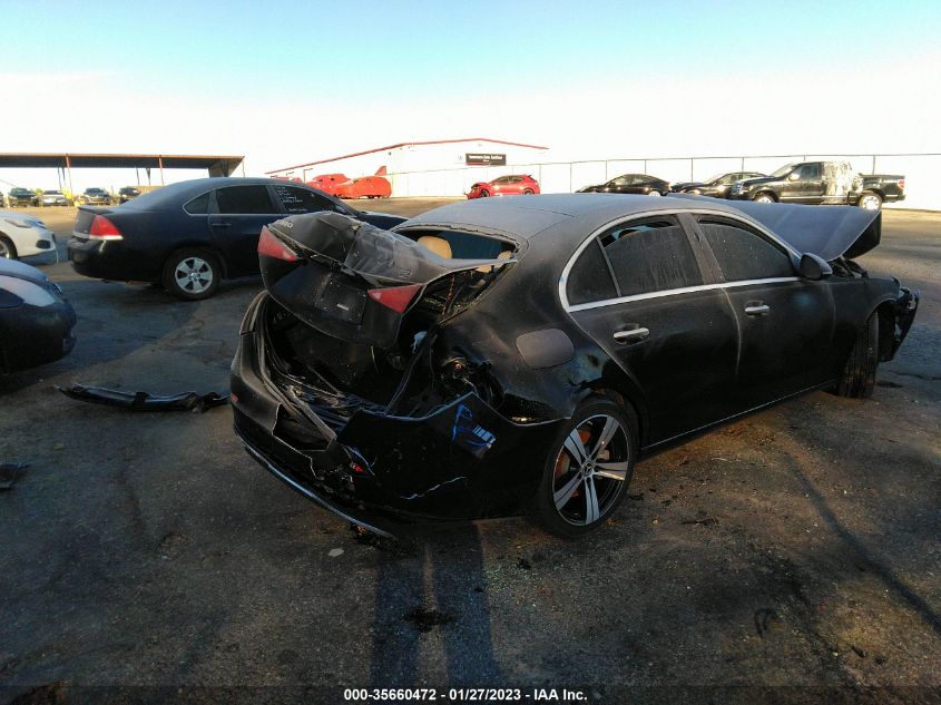 2022 MERCEDES-BENZ C-CLASS C 300 VIN: W1KAF4GB8NR052986