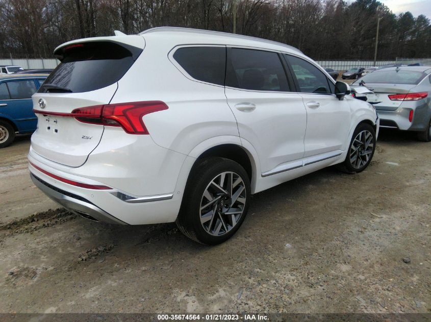 2023 HYUNDAI SANTA FE CALLIGRAPHY VIN: 5NMS54AL6PH490027