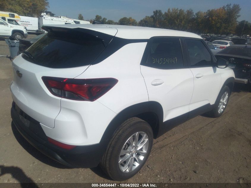 2021 CHEVROLET TRAILBLAZER LS VIN: KL79MNSL2MB008754