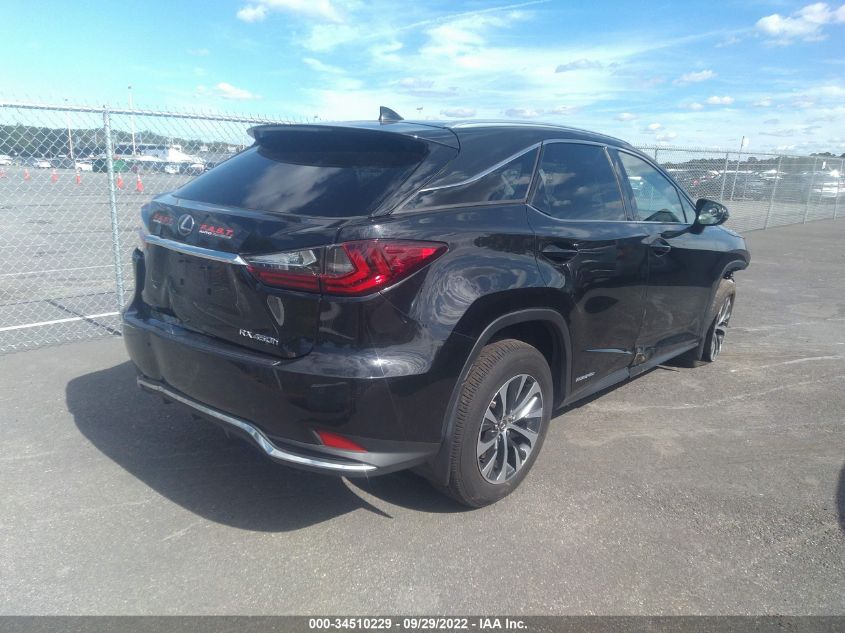 2021 LEXUS RX RX 450H VIN: 2T2HGMDA8MC065484