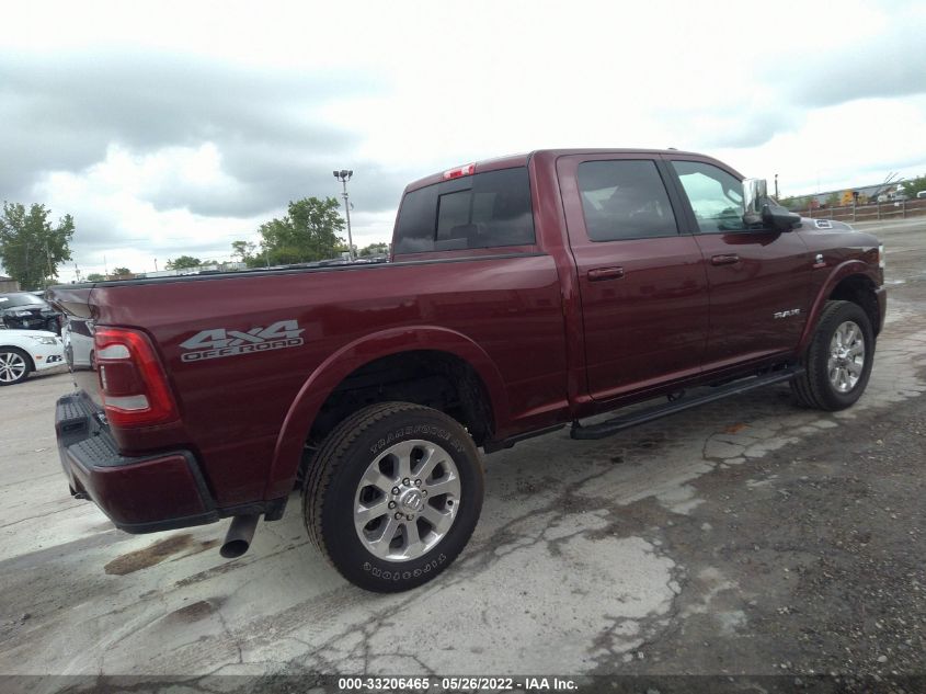 2021 RAM 2500 LARAMIE VIN: 3C6UR5FL1MG660918