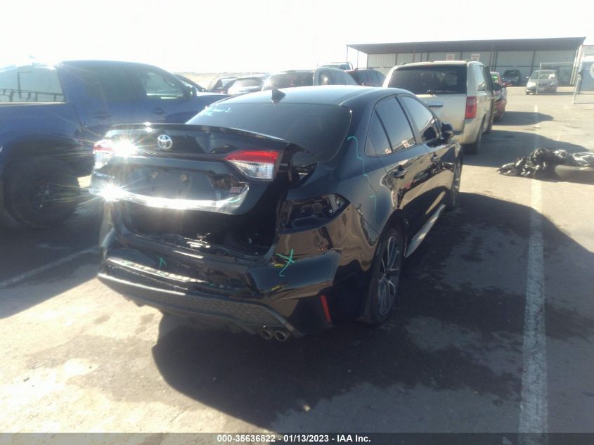 2021 TOYOTA COROLLA SE/NIGHTSHADE/APEX SE VIN: JTDS4MCE6MJ074227