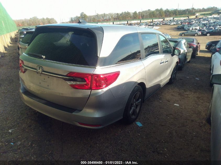 2022 HONDA ODYSSEY EX VIN: 5FNRL6H55NB019668